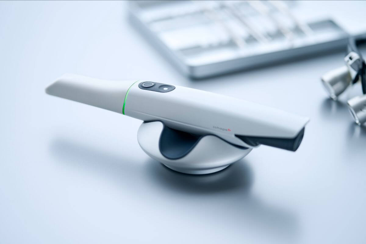Intraoral scanner used for digital impressions at Above and Beyond Dentistry