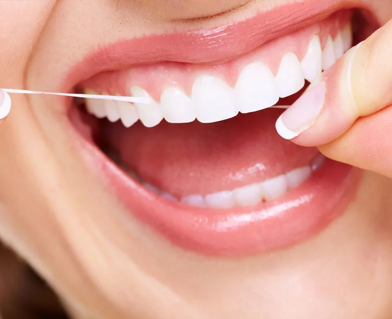 Routine dental examination at Above and Beyond Dentistry