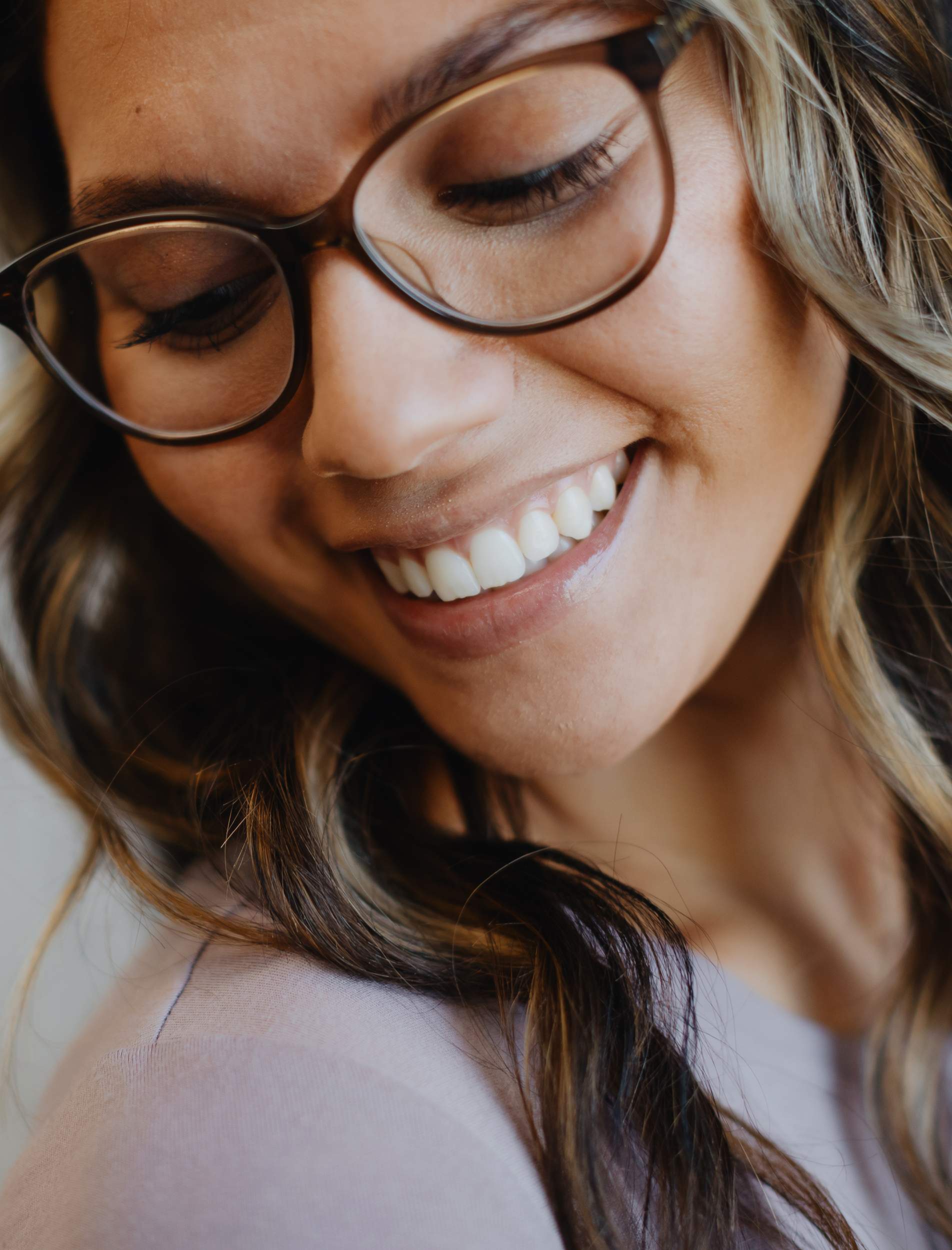 A patient being welcomed at Above and Beyond Dentistry in Lawrenceville, GA