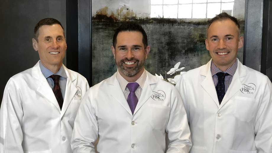 Lawrenceville dentists Dr. Craig Fisk, Dr. Gary Iskol, and Dr. Alex Podebryi